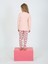 Minykids Kurdale Desen Somon Kız Çocuk Pijama Takım 2