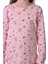 Çiçek Desenli Pembe Fitilli Çocuk Pijama Takımı 4