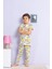Hayvan Desenli Renkli Pijama Takımı 1