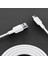 12W Usb-A To Type-C Silikon Hızlı Şarj ve Data Kablosu Beyaz 2 Metre 4