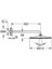 Rainshower Mono 310 Baş Duş Seti 422 Mm, 1 Püskürtme - 26558DL0 4