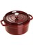 Döküm Tencere Yuvarlak 24 cm Bordo 2