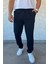 Erkek Bel Lastikli Duble Paça Jogger Pantolon P-00013730 1