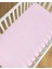 %100 Natürel Cotton 100X150 cm Lastiksiz Pembe Bebe Çarşafı Bed Sheet For Baby 1