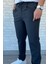Erkek Bel Lastikli Duble Paça Jogger Pantolon P-00013730 1