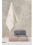 Kare Serisi Micro Cotton 30X50CM 3 Lü Havlu Seti 1