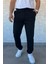Erkek Bel Lastikli Duble Paça Jogger Pantolon P-00013730 4