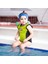 Swimwarm Üşütmeyen Bebek Mayosu Neon Sarı - Siyah 1