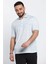 Polo Yaka Ön Düğme Detaylı Dijital Baskı Likralı Erkek Tişört 4