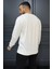 Erkek Bisiklet Yaka Ön Nakışlı Sweatshirt 3