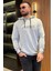 Erkek Kapüşonlu Kanguru Cepli Baskılı Sweatshirt 2