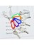 Plastik Isim Yazılabilen Karışık Renk 15 Adet Anahtarlık (5.5CMX2CM) 5
