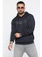 Erkek Kapüşonlu Baskılı Sweatshirt 1