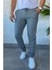Bel Bağlama Detaylı Kendinden Desenli Jogger Erkek Pantolon P-00013650 1