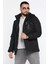 Erkek Kapüşonlu Içi Peluş Softshell Mont 2