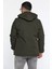 Erkek Kapüşonlu İçi Peluş Softshell Mont P-00013596 3