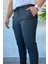 Erkek Kendinden Desenli Bel Bağlamalı Jogger Pantolon P-00013647 4