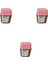 Muffin Kare Kağıt Pembe Altın Cupcake Kek Kalıbı - 25 Adetlik 3 Paket 1