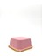 Muffin Kare Kağıt Pembe Altın Cupcake Kek Kalıbı - 25 Adetlik 3 Paket 4