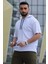 Çizgi Desenli Kapüşonlu Erkek Spor Tişört 1