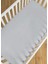 Premium %100 Natürel Cotton 100X150 cm Lastiksiz Gri Çarşaf Bed Sheet For Baby 1