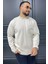 Yazı Baskılı Cepli Double Face Erkek Sweatshirt 2