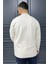 Yazı Baskılı Cepli Double Face Erkek Sweatshirt 3