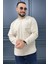 Yazı Baskılı Cepli Double Face Erkek Sweatshirt 1