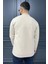 Yazı Baskılı Cepli Double Face Erkek Sweatshirt 3