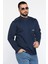 Yazı Baskılı Cepli Double Face Erkek Sweatshirt 2
