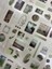 In The Mood For Love 10 Yaprak 73 Adet Yeşil Renk Pet Sticker Set/Su Geçirmez/Etiket/Çıkartma/Bullet Journal 5