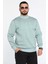 Erkek Ön Baskılı Şardonlu Üç Iplik Sweatshirt 1