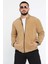 Erkek Dik Yaka Fermuarlı Polar Sweatshirt 1