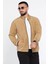 Erkek Dik Yaka Fermuarlı Polar Sweatshirt 2