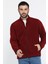 Erkek Dik Yaka Fermuarlı Polar Sweatshirt 2