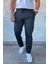 Erkek Bel Lastikli Bağcıklı Gabardin Pantolon P-00013398 1