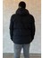 Kapüşonlu Astarlı Erkek Şişme Mont P-00013393 3
