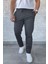 Erkek Bel Lastikli Bağcıklı Gabardin Pantolon P-00013398 1