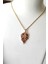 Paslanmaz Çelik Kolye / Kararmaz / Yaprak / Rose-Gold 1