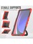 Samsung Galaxy Tab S10 Ultra Için Silikon Hibrit Pc Kılıfı (Yurt Dışından) 4