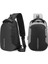 Çok Fonksiyonlu Crossbody Çanta Erkek Göğüs Çantası USB Şarj Portu ile Su Geçirmez Omuz Çantası (Yurt Dışından) 2
