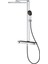 Rainshower Aqua Pure Duvara Monte Termostatik Bataryalı Duş Sistemi Siyah/krom - 100961KI00 4