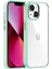 Apple iPhone 13 New Air Bumper Kılıf Light Green 1