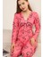 Love Baskı Desenli Uzun Pijama Tulumu 1