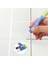 Koyu Gri 2 Renkli Su Geçirmez Fuga Tamir Kalemi Beyaz Fuga Dolgu Kalemi Küf Önleyici Duvar Porselen Banyo Boya Temizleyici (Yurt Dışından) 2