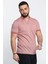 Kendinden Desenli Polo Yaka Erkek Tişört 3
