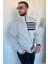Dik Yaka Fermuarlı Erkek Sweatshirt 2