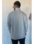 Dik Yaka Fermuarlı Erkek Sweatshirt 3
