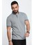Erkek Çizgi Desenli Likralı Polo Yaka Tişört 4
