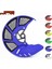 Beyaz Stil Ön Fren Diski Rotor Koruma Kapağı Koruyucu Koruma Yamaha YZ125 YZ250 YZ250F YZF250 YZ450F YZ125X YZ250X WR250F WR450F (Yurt Dışından) 2